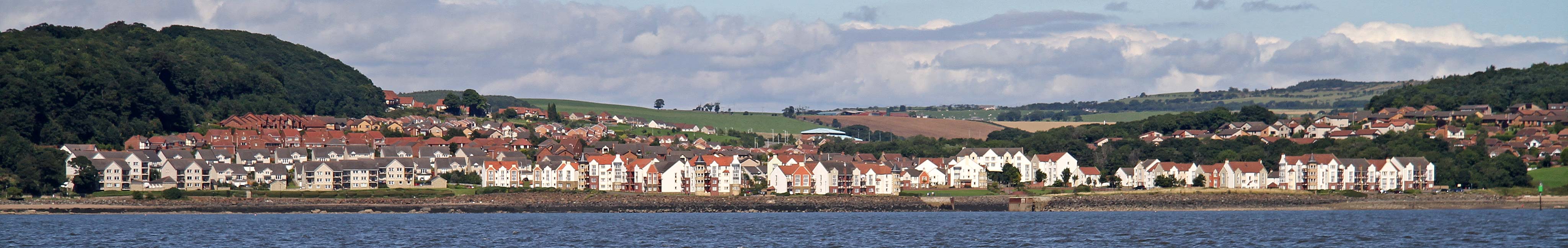 Dalgety Bay  -  View from the Firth of Forth