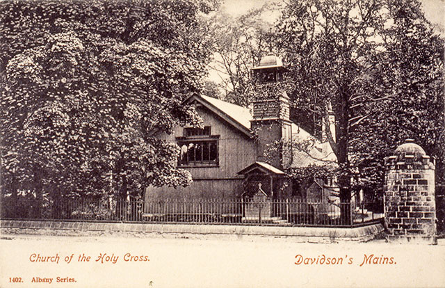 Davidson's Mains, Church of the Holy Cross  -  Around 1910?