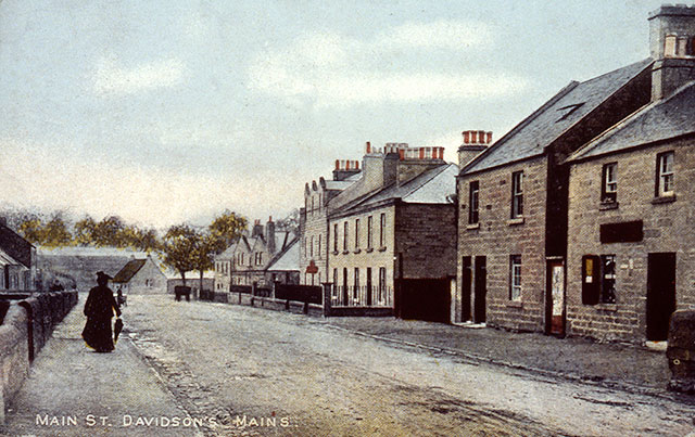 Davidson's Mains  -  Main Street  -  1906
