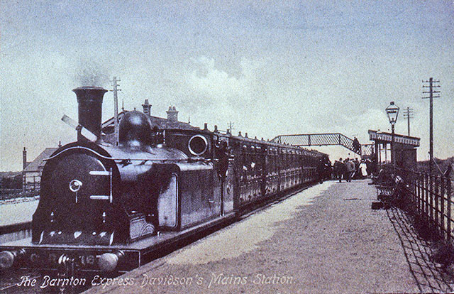 The Barnton Express at Davidson's Mains Station