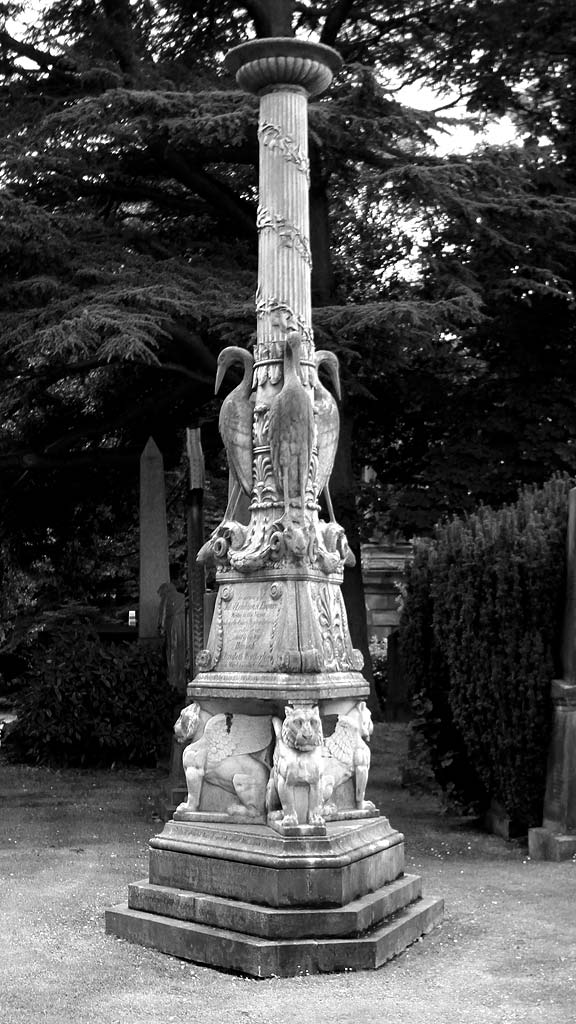 Gravestnes in Dean Cemetery, Edinburgh  -  July 2010