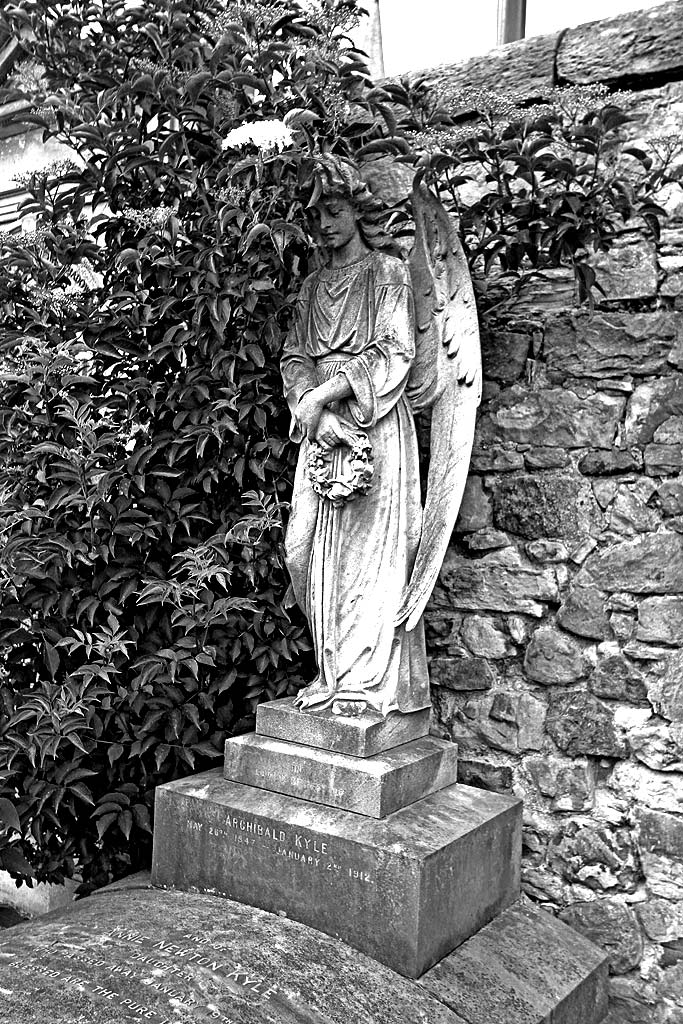 Gravestnes in Dean Cemetery, Edinburgh  -  July 2010