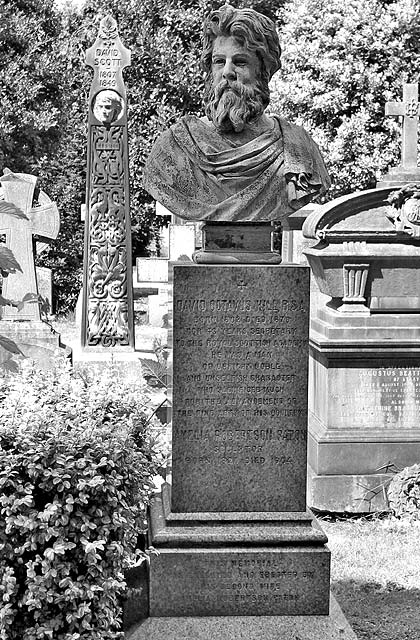 Gravestnes in Dean Cemetery, Edinburgh  -  July 2010