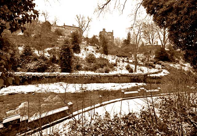 Dean Gardens and Water of Leith  -  December 2009