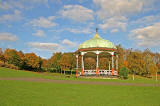 Bandstand in Dunfermline Public Park  -  Photographed November 2006