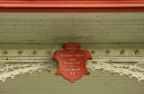 Detail on the bandstand in Dunfermline Public Park  -  Photographed February 2006