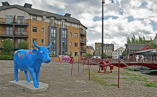Edinburgh Cow Parade  -  2006  -  Leith Docks