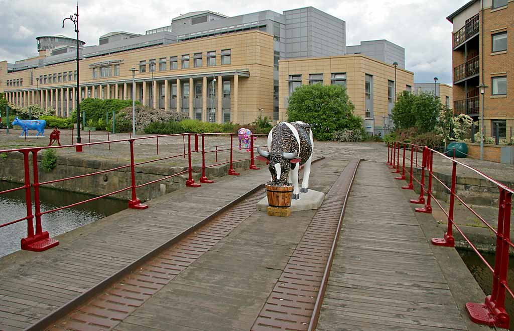 Edinburgh Cow Parade  -  2006  -  Leith Docks