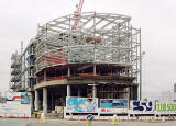 Einburgh Quay  -  Under construction, July 2003