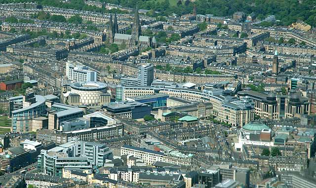 Edinburgh Exchange  -  a new financila district close to Edinburgh's West End