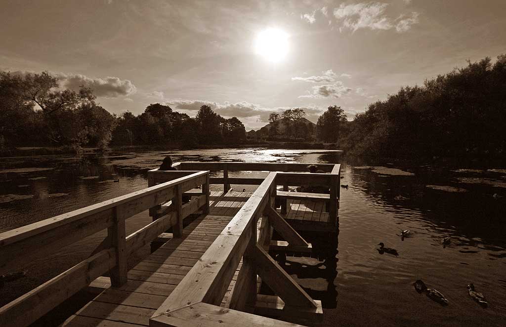 Figgate Pond, Portobello  -  September 2009