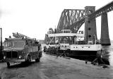 Fire Engine, Ferry and Forth Bridge  -  South Queensferry