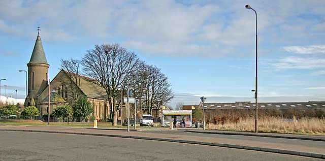 Snack Bar beside Craigmillar Community Arts Centre at Fort Kinnaird  -   2006