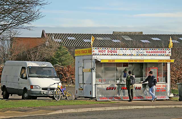 Snack Bar beside Craigmillar Community Arts Centre at Fort Kinnaird  -   2006