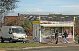 Kath's Snack Bar beside the Craigmillar Community Arts Centre (in the church) at Fort Kinnaird  -  Februay 2006