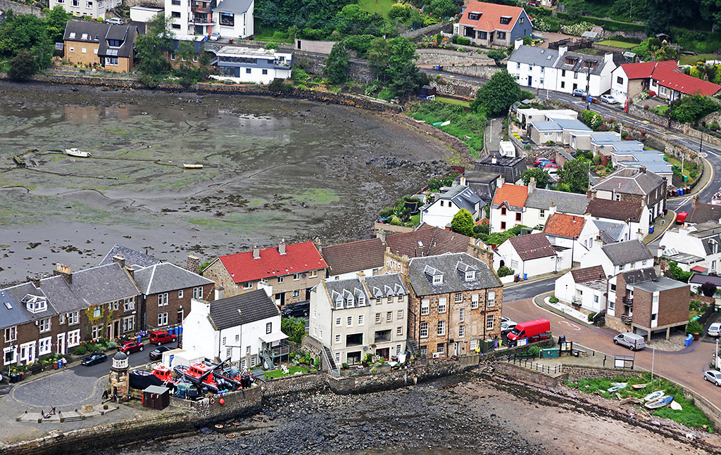 View from The Forth Bridge  -  North Queensferry  -  June 2014