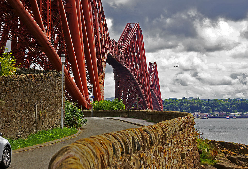 Road to the Forth Bridge -  North Queensferry