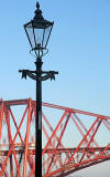 Lamp Post and Forth Bridge, from High Street, Queensferry