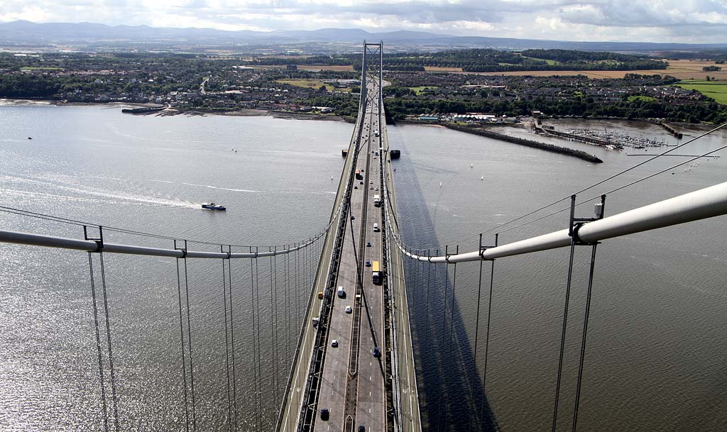 Forth Road Bridge  -  August 2011