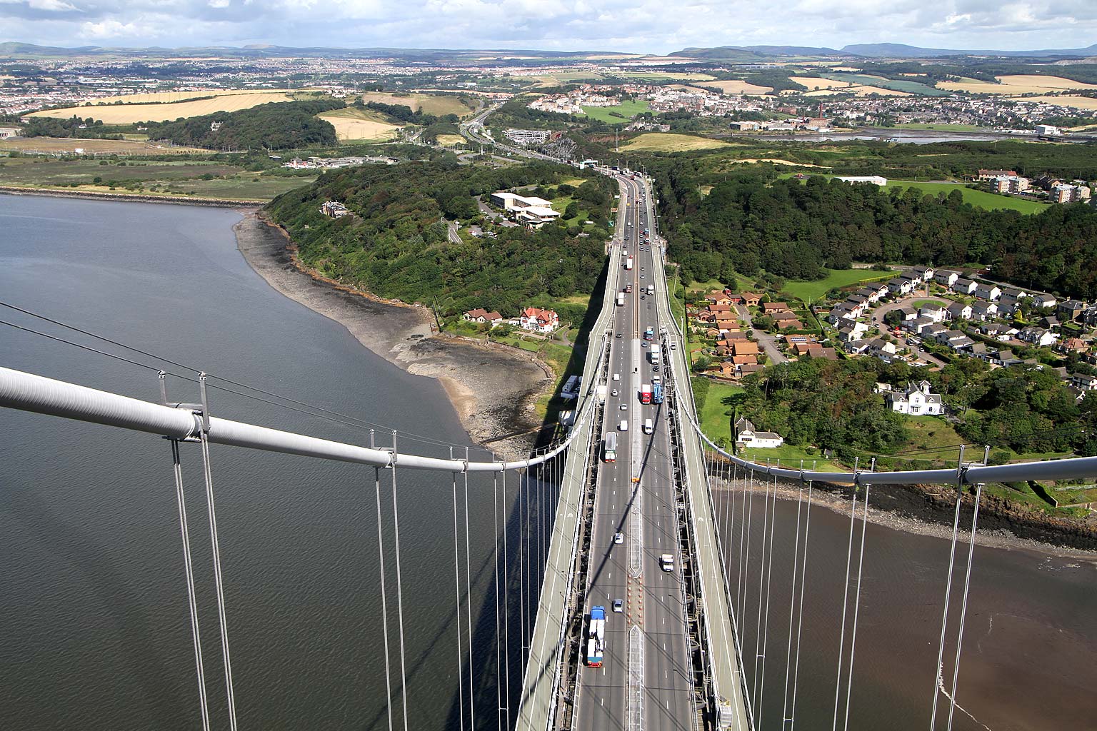 Forth Road Bridge  -  August 2011