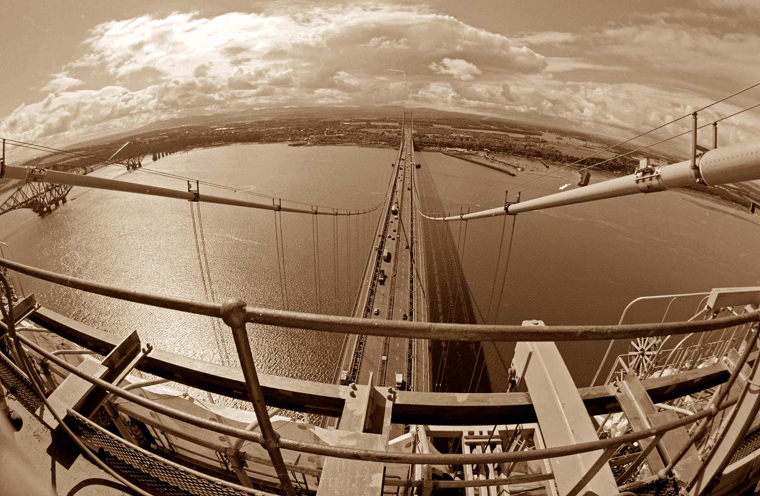 Forth Road Bridge  -  August 2011