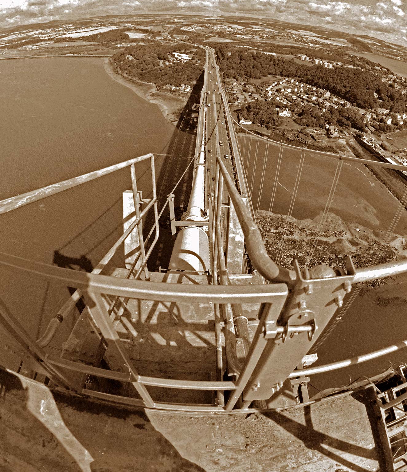 Forth Road Bridge  -  August 2011