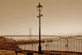 Lamp Post and Forth Bridge, from High Street, Queensferry