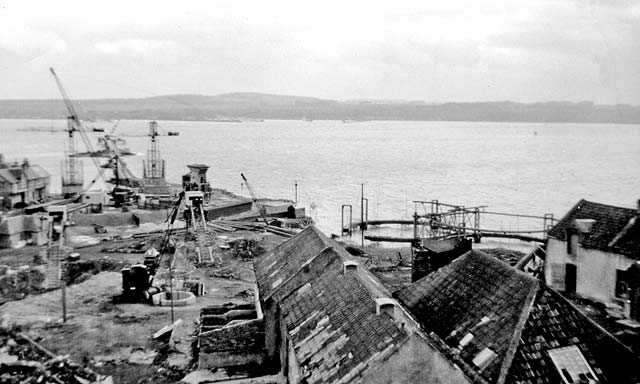 Building the Forth Road Bridge - North Queensferry  -  1960-64