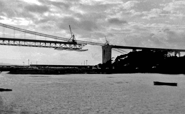 Building the Forth Road Bridge - North Queensferry  -  1960-64