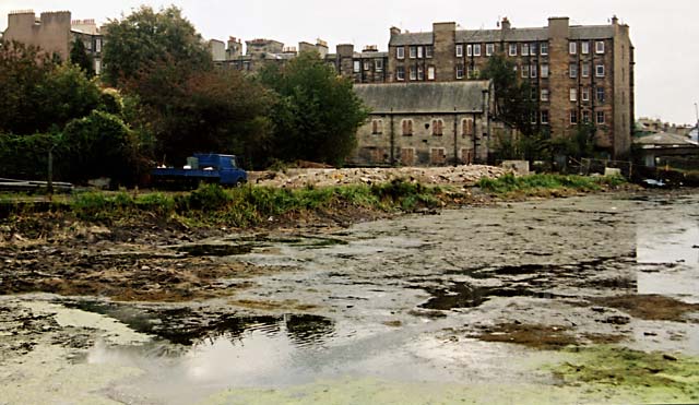 Fountainbridge  -  Union Canal  -  The site of old garages on the south bank