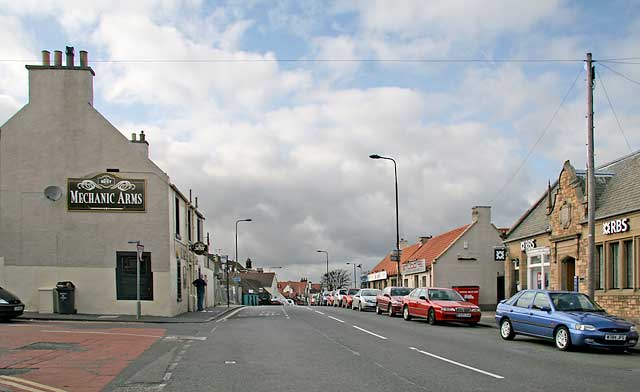 Looking NW up Drum Street, Gilmerton  -  2008