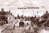 Looking to the NW up Drum Street, Gilmerton, around 1850