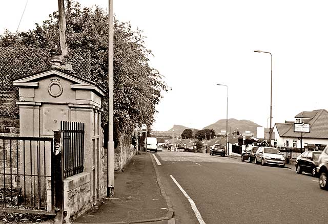 Police Box on the corner of Richmond Lane and Gilmour Street