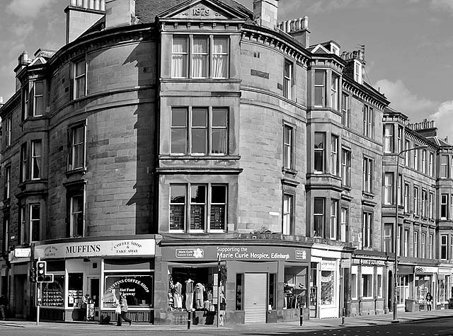 Goldenacre - The corner of Ferry Road and Inverleith Row