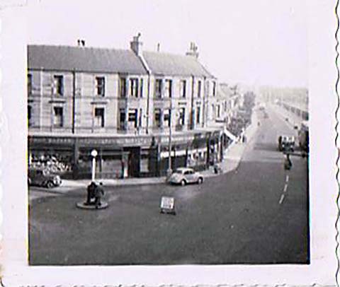 Looking to the east along Ferry Road towards Leith  -  1959