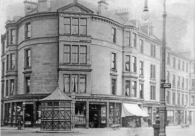 Goldenacre  -  The corner of Ferry Road and Inverleith Row