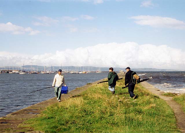 Granton Breakwater  -  September 2002