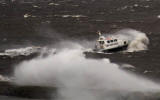 Forth Ports Pilots' boat and Granton Eastern Breakwater