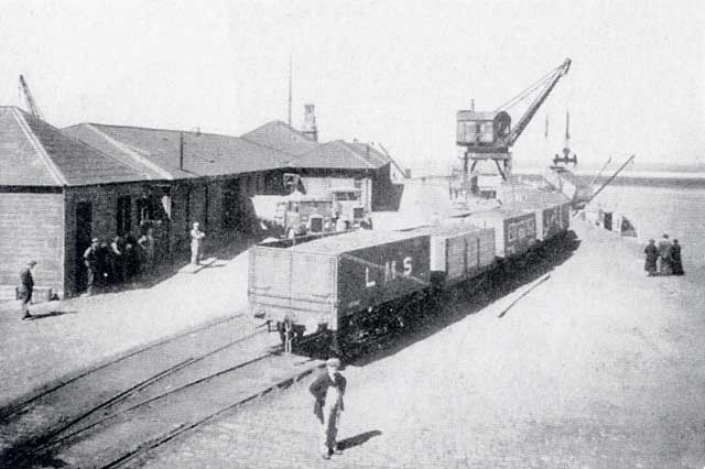 The Deep Water Coaling Berth at Granton Harbour - 1930s