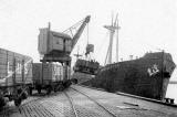 The Deep Water Coaling Berth at Granton Harbour  -  1930s