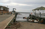 Granton Harbour - October 27, 2007  -  The day that boats were lifted out of the harbour for the winter