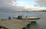 Granton Harbour - October 27, 2007  -  The day that boats were lifted out of the harbour for the winter