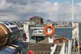 Granton Middle Pier  -  The day that yachts were lifted into the water  -  5 April 2008