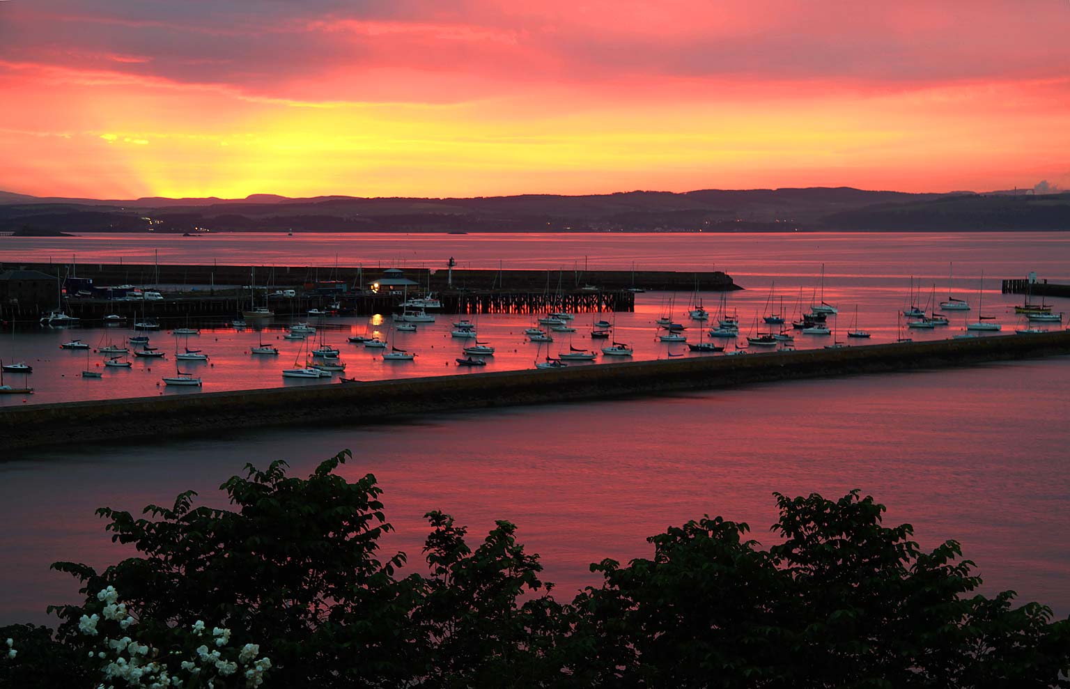 Granton Harbour Sunset  -  JUne 27, 2011