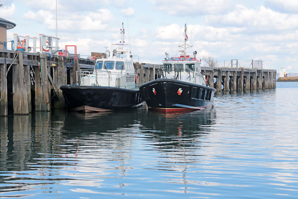 Photo taken at Granton Harbour on the day of the Forth Corinthian Yacht Club 'lift-in' - 6 April 2013