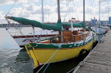 Photo taken at Granton Harbour on the day of the Forth Corinthian Yacht Club 'lift-in' - 6 April 2013