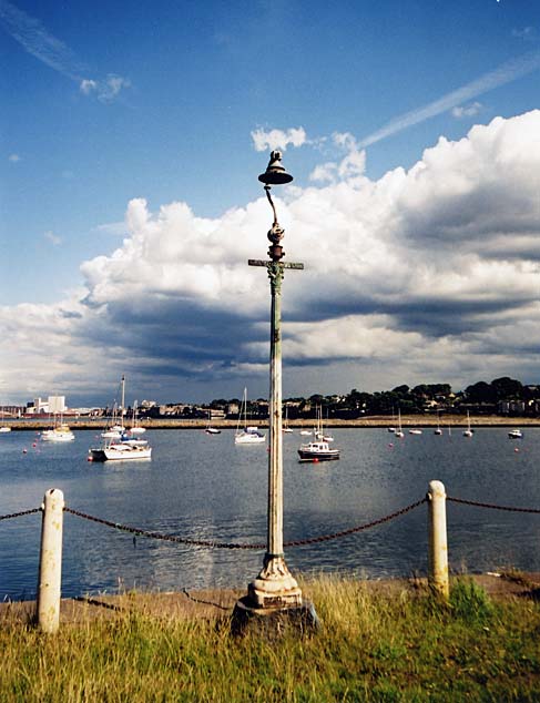 Looking to Granton Eastern Harbour from Middle Pier  -  6 Jul;y 2004