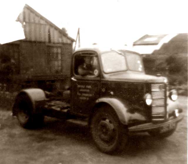 John Reid on Middle Pier, Granton Harbour, around 1960s