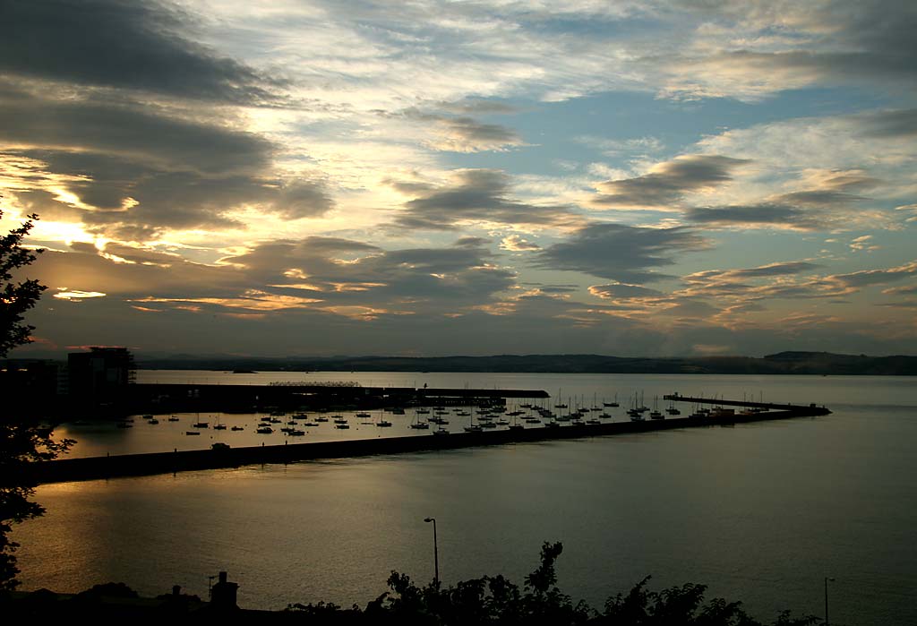 Granton Eastern Harbour -  Late evening