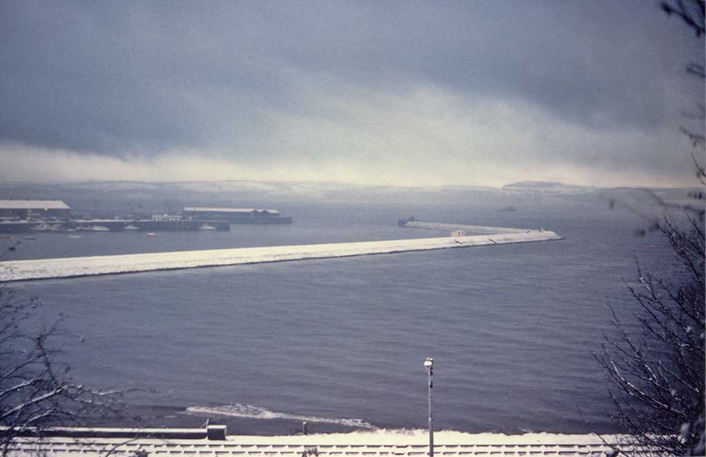 Granton Eastern Harbour -  Late evening